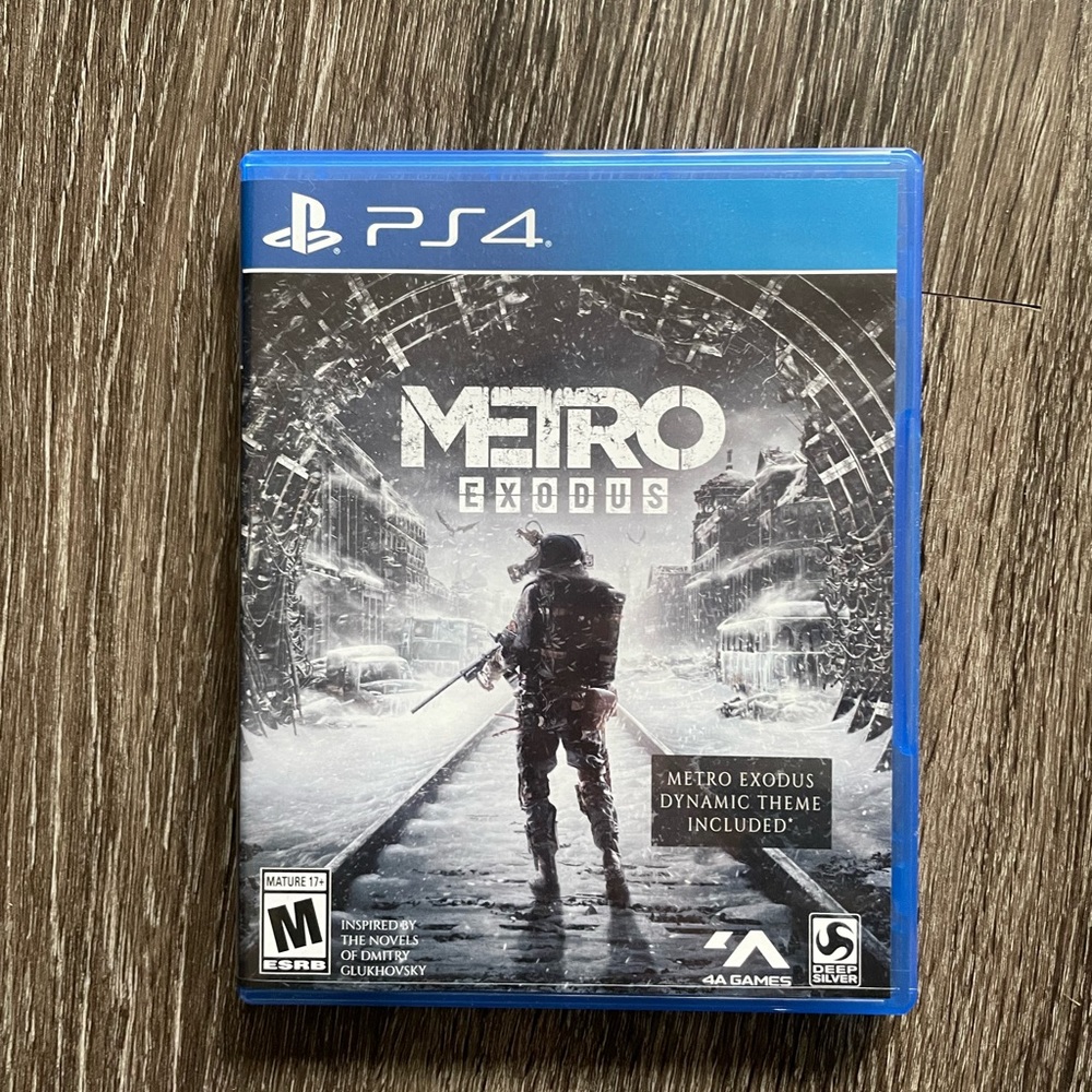 PlayStation 4 Metro Exodus game